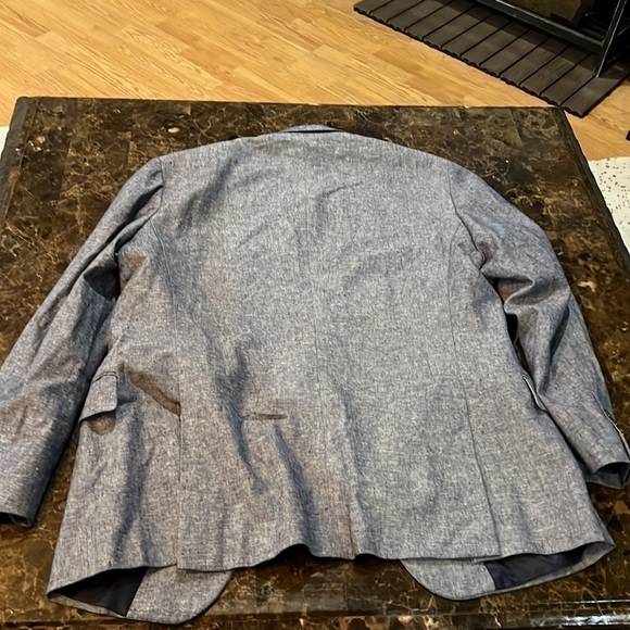 Stafford 44R classic navy with white speckled color jacket. MN28 - Picture 4 of 4